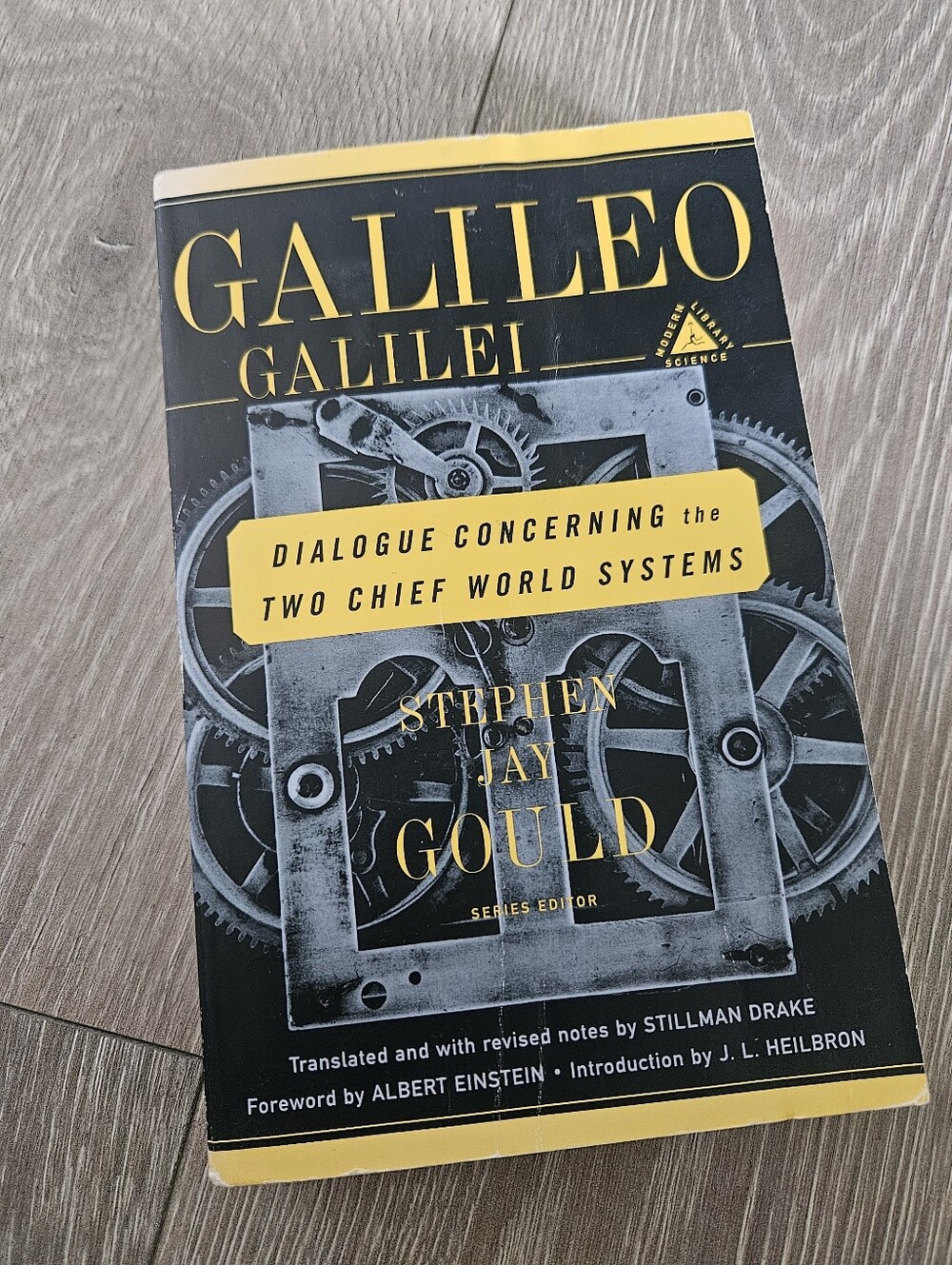 Galileo Dialogue Concerning The Two Chief Systems Book By Stephen J Gould